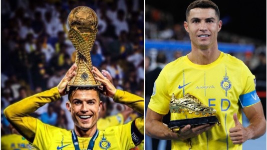 Cristiano Ronaldo consiguió su primer titulo en Arabia Saudita