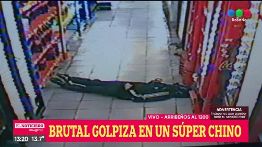 Robaron un supermercado y golpearon brutalmente al dueño