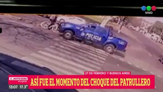 Una persecución policial terminó con un choque múltiple y un nene salió despedido de un auto