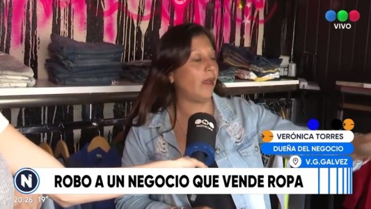 A mano armada robaron 700 mil pesos en mercadería a local de ropa