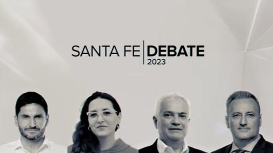 Fotos: la previa al debate de candidatos a la gobernación de Santa Fe