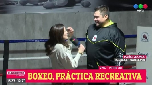 El clima de la gente: “a puro boxeo”