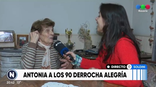 La historia de Antonia, abuela de la región que se hizo viral tras cumplir 90 años