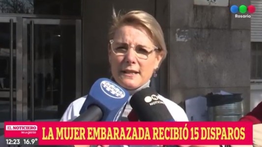 Se encuentra en estado critico la mujer embarazada que fue baleada anoche