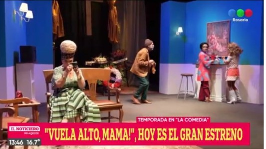 Este viernes se estrena “¡Vuelva Alto Mamá!” en la Comedia