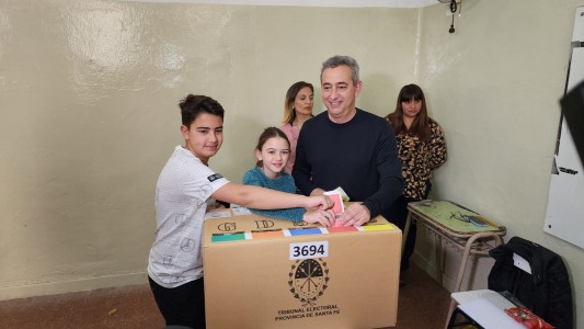 Pablo Javkin: “Pedimos a la gente que venga y vote. Es un día ideal para eso”