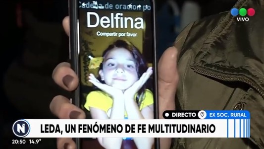 Choque múltiple: familiares de Delfina acudieron a Leda para pedir por la salud