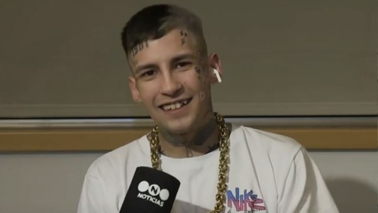 L-Gante, mano a mano con Telefe Noticias: "Soy inocente, un oportunista se quiso aprovechar"