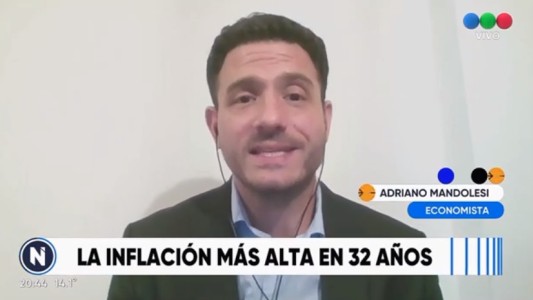La inflación de agosto fue de 12,4% y acumuló 124,4% en los últimos doce meses