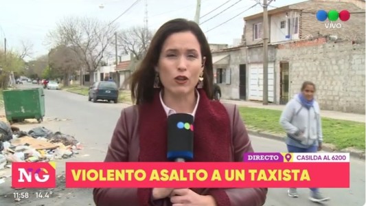 Violento asalto a un taxista en la puerta de su casa