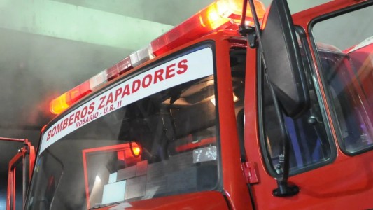 Se incendio un galpón en zona sudoeste y provocó pérdidas materiales totales