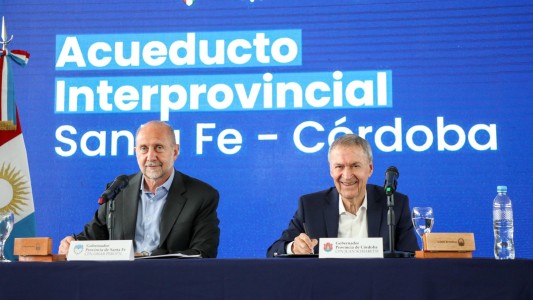 Santa Fe y Córdoba firman este jueves el contrato para iniciar el Acueducto Interprovincial