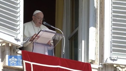 El papa Francisco pidió durante el Ángelus que "cesen los ataques" en Israel