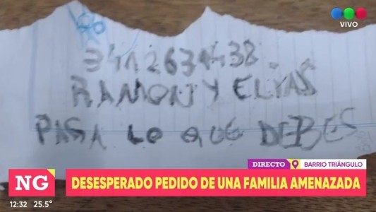 Una familia atemorizada por la segunda balacera que recibió su casa y las constantes amenazas