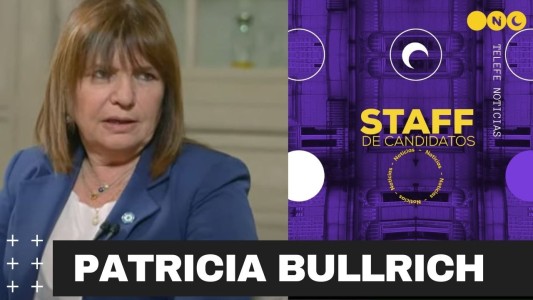 Patricia Bullrich en "Staff de Candidatos": "Si yo estoy en el balotaje, la economía se calma"