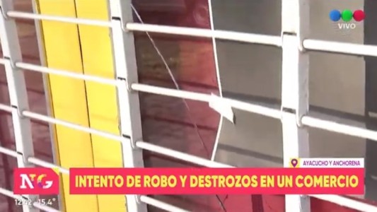 Intento de robo en un comercio con un menor de edad detenido