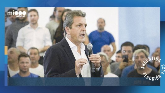 Sergio Massa cerró su campaña: "El domingo decidimos si amamos nuestra bandera o no"