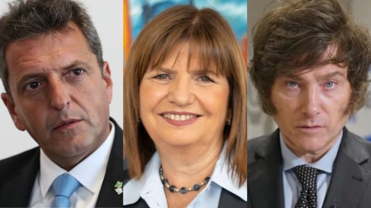 Sergio Massa, Patricia Bullrich y Javier Milei: las principales definiciones de los candidatos en Telefe Noticias