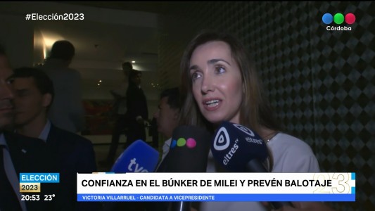 Victoria Villarruel: “Nos sentimos ganadores”