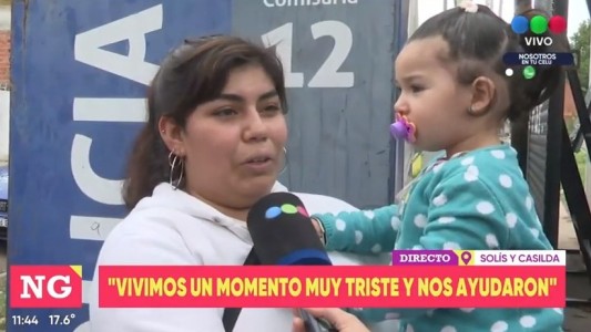 Pidió ayuda en la comisaria porque su beba no respiraba y dos policías la reanimaron camino al hospital