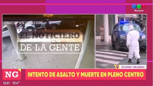 Video: así fue el robo de Tucumán y Belgrano donde mataron a un delincuente