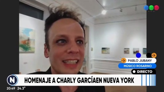 Presencia rosarina en el homenaje a Charly García en Nueva York