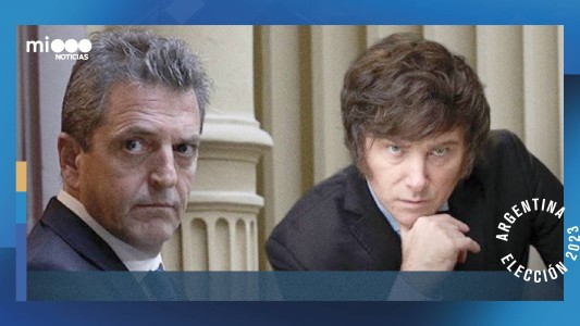 Javier Milei afina su estrategia para el "mano a mano" contra Massa