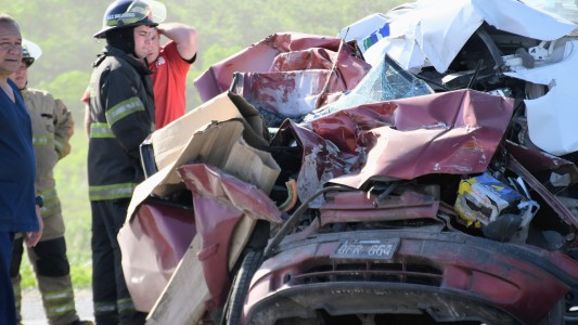 Tragedia en autopista: un muerto tras choque múltiple en zona de obras