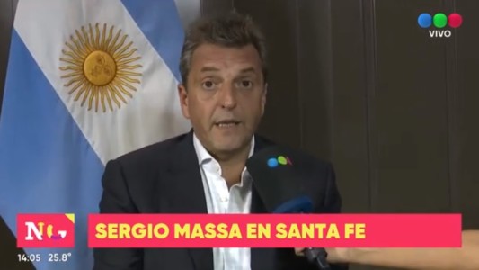 Massa en Telefe Noticias: "Valoro al socialismo y llamo a radicales y peronistas a la unión nacional"