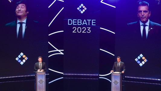Javier Milei y Sergio Massa, mano a mano en la previa del balotaje: el debate presidencial completo