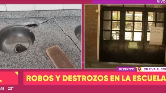 Volvieron a robar en la escuela “Renacer de la Esperanza” por segunda vez en menos de una semana