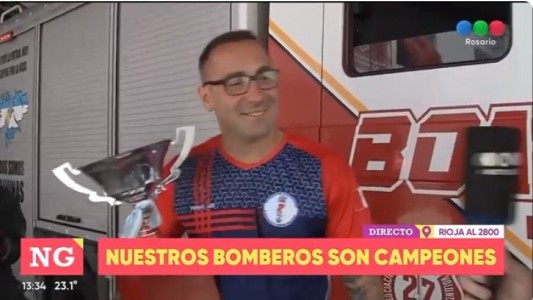 Los bomberos voluntarios de Rosario salieron campeones del “Campeonato Nacional de Habilidades Bomberiles”