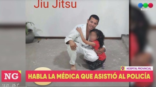 Desgarrador testimonio de la médica que atendió al policía tras el ataque sicario en el Provincial