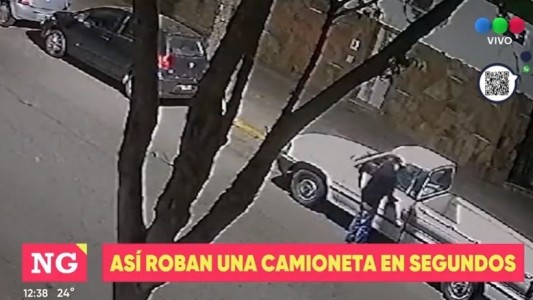 Les robaron la camioneta que estaba estacionada en Rodríguez y Catamarca