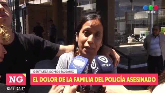 Desgarrador testimonio de la esposa del policía asesinado a sangre fría en el Provincial