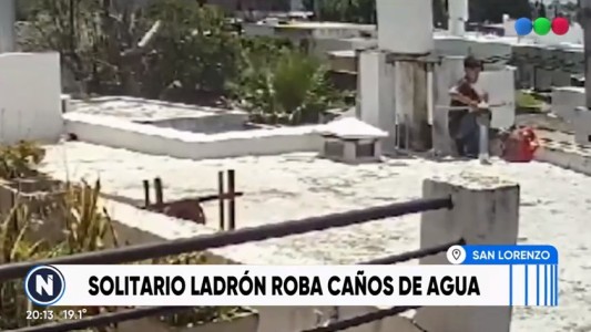 Robo de caños, un fenómeno que se multiplica en Rosario y la región