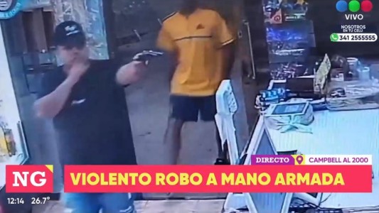 Violento robo a mano armada en un almacén de Campbell al 2000