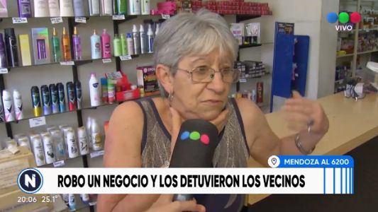 La odisea que vivió una comerciante por un ladrón que la golpeó para robarle