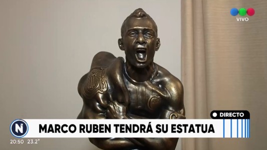 Marco Ruben, máximo goleador de la historia de Central, tendrá su estatua