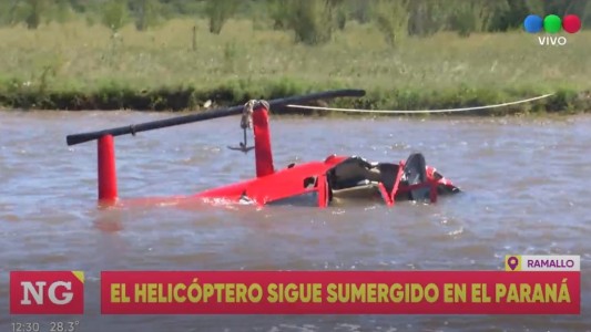 Habló Osvaldo, uno de los sobrevivientes del helicóptero que cayó al Paraná