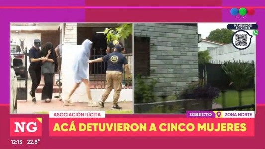Causa Pillín: detienen a cinco mujeres y secuestran una gran cantidad de dinero en efectivo en una casa