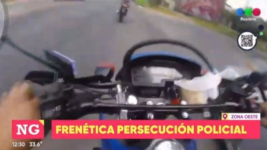 Video: Así fue otra impresionante persecución policial para detener a un delincuente en Rosario