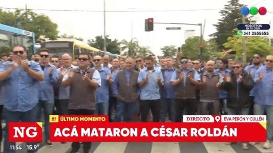 Choferes de colectivos piden justicia en Eva Perón y Cullen