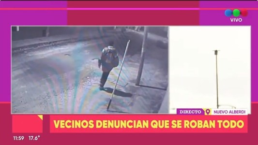 Nuevo Alberdi rodeado por los delincuentes: “Roban a toda hora y lo que sea”