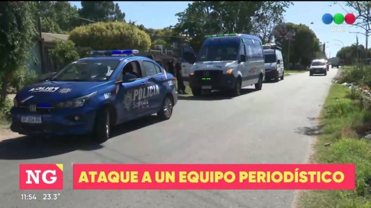Asaltaron a un grupo de periodistas de Canal 3