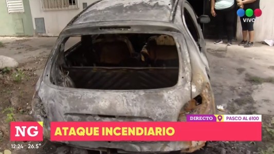 Ataque incendiario a una vivienda de jubilados en Pasco al 6100
