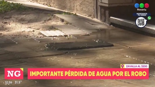 El robo de medidores de agua no cesa y los vecinos del barrio Echesortu sufren las consecuencias