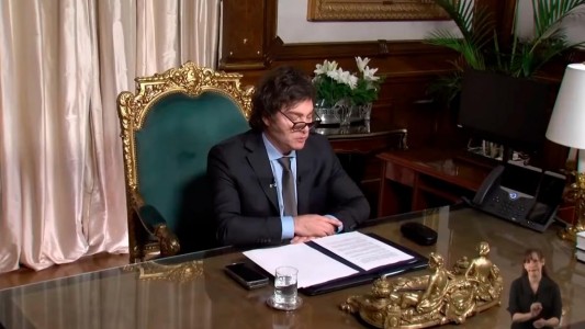 Cuáles fueron los puntos que tocó Milei en su mensaje de fin de año