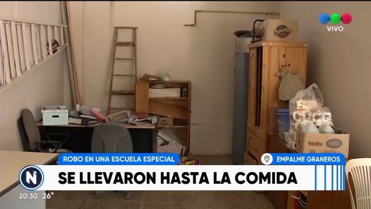 Robo en una escuela especial de Empalme Graneros