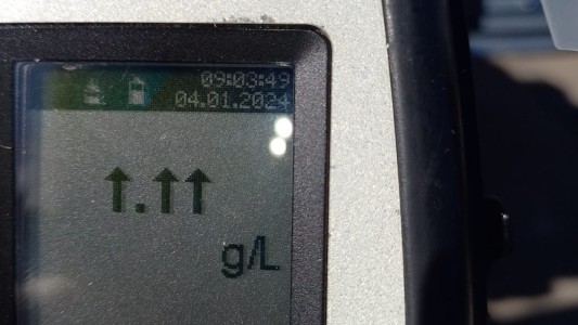 Estaba alcoholizado y produjo un fuerte choque